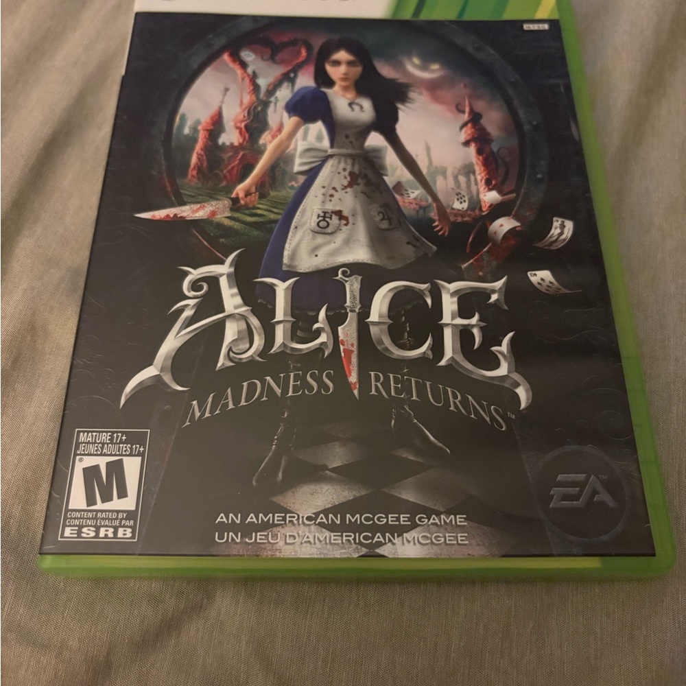 Alice: Madness Returns Microsoft Xbox 360, 2011 Alice Game Tested